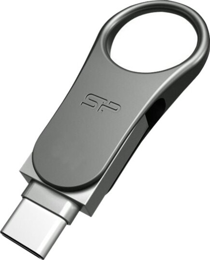 Silicon Power Mobile C80 Usb-Flashstasjon 16 Gb Usb 3.0 Usb-C Titan Silicon Power Mobile C80 Usb-Flashstasjon 16 Gb Usb 3.0 Usb-C Titan