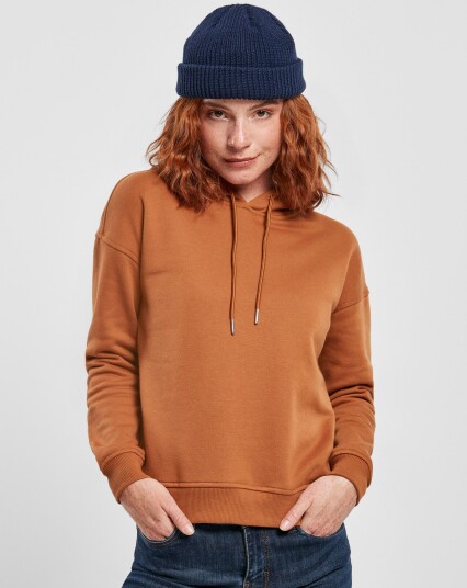Urban Classics hettegenser for kvinner Brun