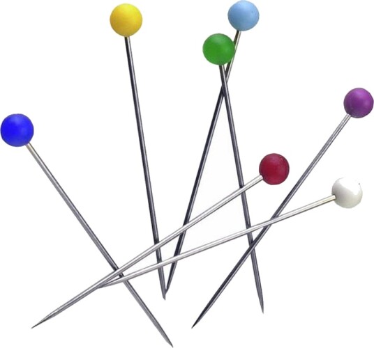 CONEX KNAPPENÅL 80 STK ASSORTERT FARGE CONEX KNAPPENÅL 80 STK ASSORTERT FARGE