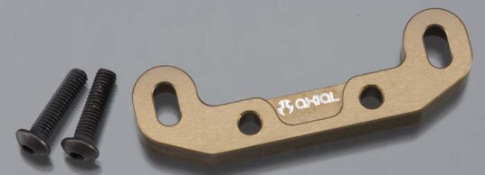 Axial 30813 Machined Aluminum Rear Toe Block Hard Anodize EXO