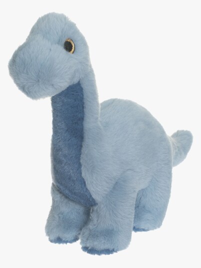 Teddykompaniet Dino, Brachiosaurus, Blå, Stor - Blue - 40 CM