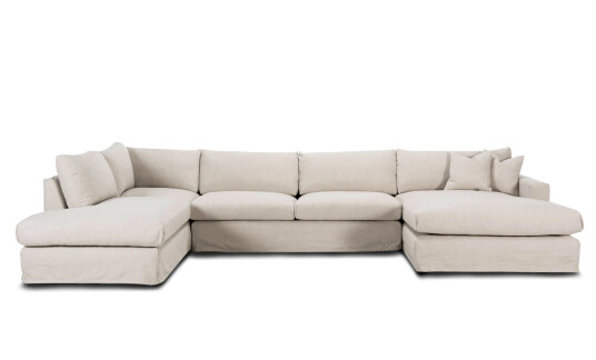 Soffadirekt MAXIME U sofa Venstre Beige Soffadirekt MAXIME U sofa Venstre Beige