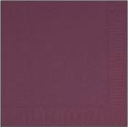 Serviet Duni 33X33 Cm 3 Lag Plum,125 Stk/Pk