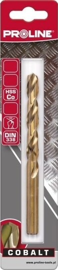 Metallbor Proline Met Drill Hss-Co Din338 Szlf.10.0Mm Stk. 1 Blist Proline Metallbor Proline Met Drill Hss-Co Din338 Szlf.10.0Mm Stk. 1 Blist Proline