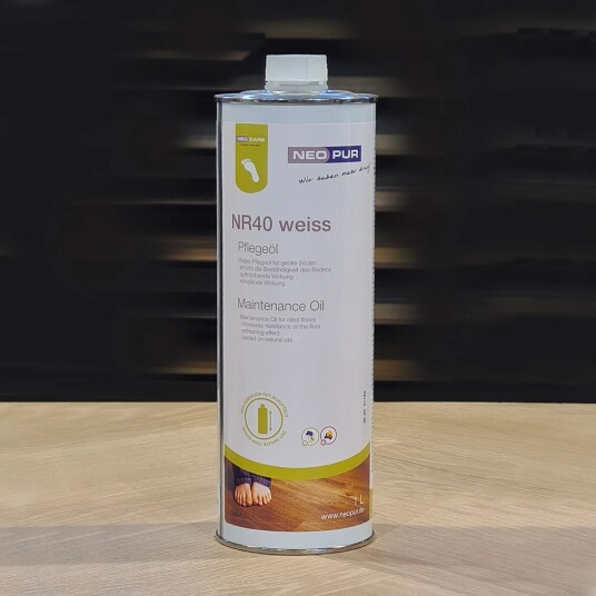 Neocare Parkettpleie Hvit f/oljede gulv 1 liter Neocare Parkettpleie Hvit f/oljede gulv 1 liter