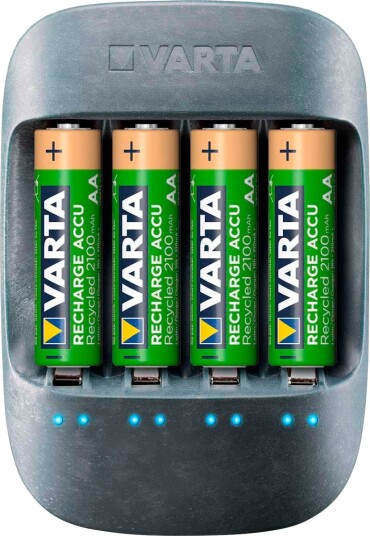 Varta Eco Charger Batterilader 4xAA/AAA inkl. 4xAAA