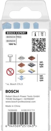 Bosch Accessories Multibor-Sett 2608902289 | 4 / 5 / 6 / 6 / 8 Mm | 1 Stk