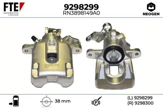 FTE 9298299 Bremsecaliper FTE 9298299 Bremsecaliper