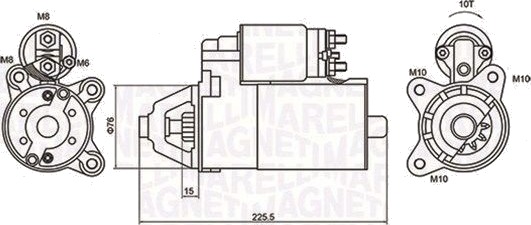 MAGNETI MARELLI 063721336010 Starter MAGNETI MARELLI 063721336010 Starter