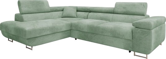 Gabina Sofa med Sjeselong 3 seter Grønn Gabina Sofa med Sjeselong 3 seter Grønn