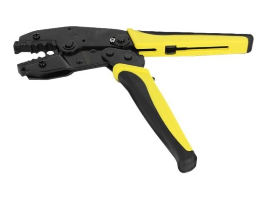 Delock Universal Coax Crimping Tool For 6 Different Diameters - Krampeverktøy - Svart, Gul Delock Universal Coax Crimping Tool For 6 Different Diameters - Krampeverktøy - Svart, Gul