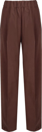 Semicouture Dame Bukser Brun S,