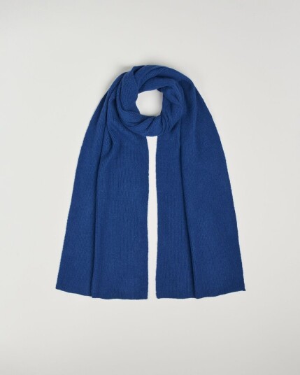 Le Bonnet Lambswool/Caregora Scarf Marin