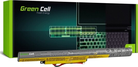 Green Cell-batteri til Lenovo IdeaPad P500, Z510 osv. 2200 mAh, 14,4 V
