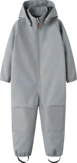 Name It Softshell Dress - Magi - NmmAlfa08 - Light Blue - Name It - 1½ år (86) - Softshell Blå Grå