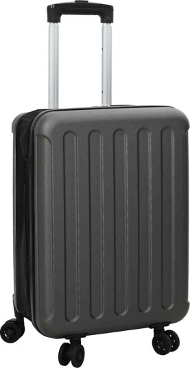  Sammenleggbar koffert Hard Shell 20'' Mørk grå 34x23x55.5 cm ABS