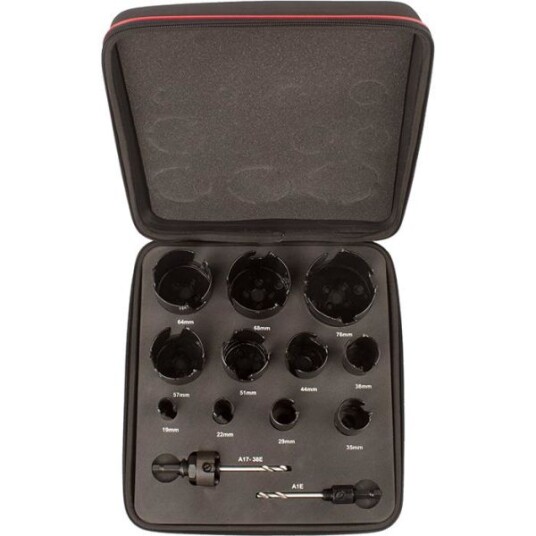 Starrett KMP11021 Hullsagsett Multi Purpose 13 deler Maskintilbehør & forbruk Starrett KMP11021 Hullsagsett Multi Purpose 13 deler Maskintilbehør & forbruk