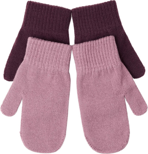 Lindex 2 Pack Magic Mittens Pink 4 6