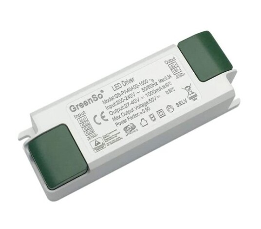 Ikke Dimbar Trafo 1000mA for 36W LED Panel m/1,5m Kabel Ikke Dimbar Trafo 1000mA for 36W LED Panel m/1,5m Kabel