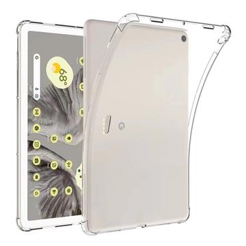 Google Pixel Tablet Støtsikkert TPU-deksel Gjennomsiktig