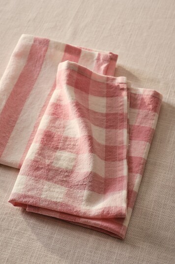 Jotex Serviett i Linmiks 4pakning Rosa SANNE 21292280393