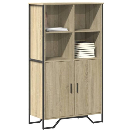 Highboard sonoma eik 79,5x35,5x137,5 cm konstruert tre 8721102834745