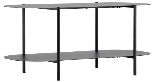 Venture Design Recife sofabord Svart 50 x 100 cm Svart Venture Design Recife sofabord Svart 50 x 100 cm Svart