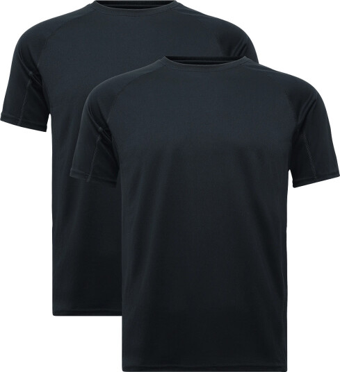 ZEBDIA | Men Sports Shortsleeved T Shirt 2 Pack | M