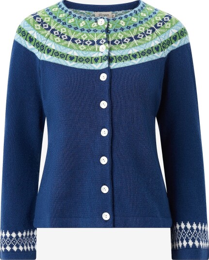 Jumperfabriken Kardigan Vendela Cardigan Blå