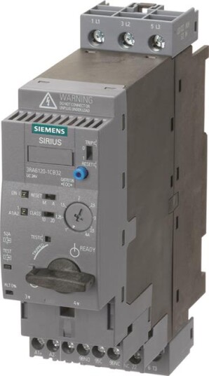 Siemens 3RA61 Kompaktstarter AC/DC 24 V 3 12 A Elfordeling & strømforsyning