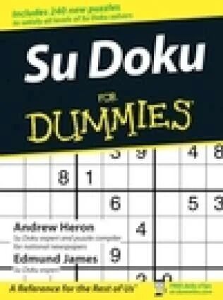 Su Doku For Dummies Av Andrew Heron, Edmund James