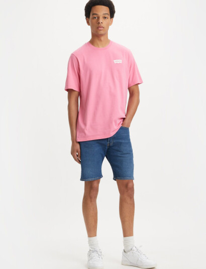 Levi"s® 501 Hemmed Short Bleu Eyes Bre - Blue - 28 x 10