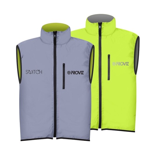 Proviz Switch Gilet Yellow/Reflective Sykkelvest M