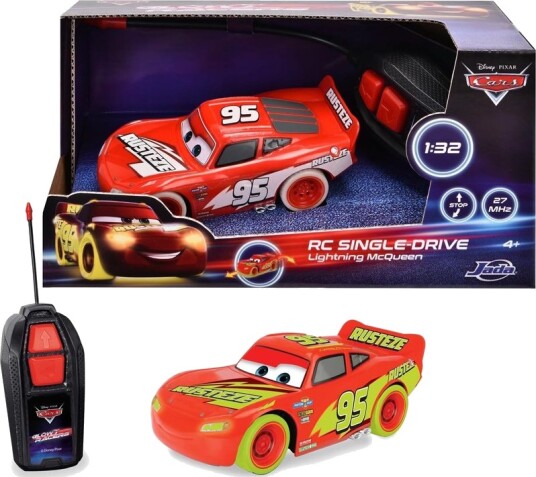 Jada Lightning McQueen RC Bil 1:32 14 cm 27 MHz 3+ År