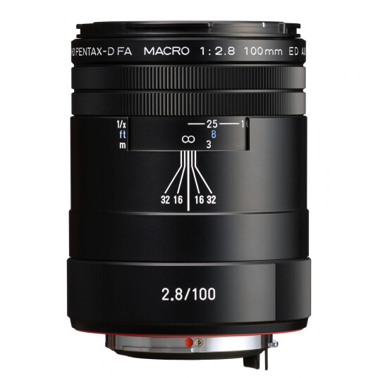Pentax HD DFA 100mm Macro f/2.8 ED AW Black Pentax HD DFA 100mm Macro f/2.8 ED AW Black