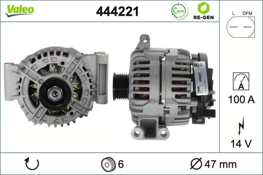 Dynamo VALEO 444221