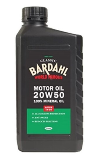 Bardahl Sae 20W50 Classic 1L Bardahl Sae 20W50 Classic 1L