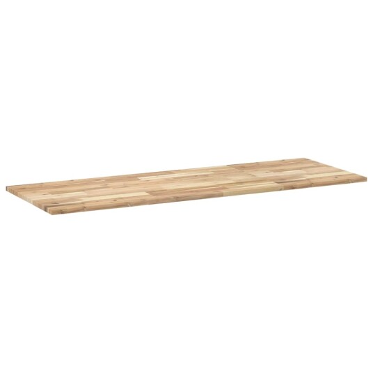  Bordplate ubehandlet 120x50x2 cm heltre akasie
