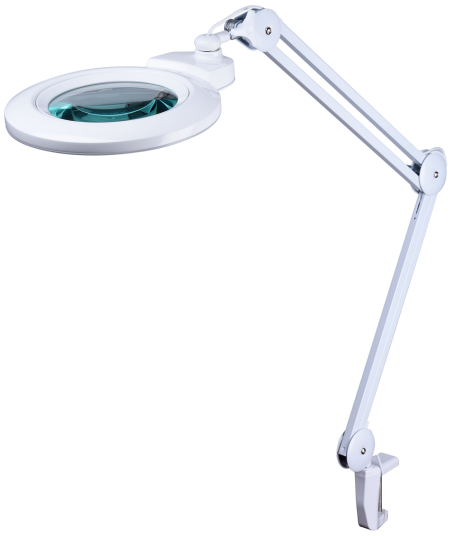WRKPRO Luplampe Ø18 cm linse med 3D+5D Dioptri (1,75X + 2,25X)  16W
