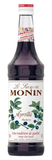 Monin Myrtille blåbær 70 cl Monin Myrtille blåbær 70 cl