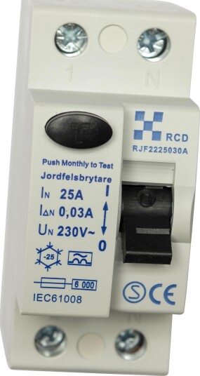 Gårö Plåtprodukter Jordfeilbryter 630010 230/400 v AC