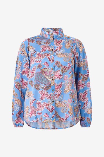 Zoey Bluse Raya Blå Zoey Bluse Raya Blå