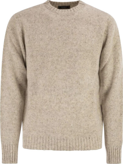 Peserico Herre Strikkevarer Beige M,