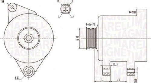 Dynamo MAGNETI MARELLI 063731894010