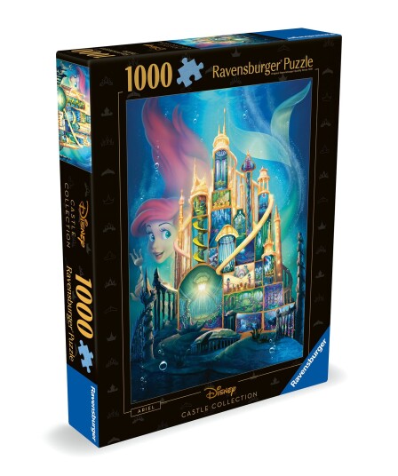 Ravensburger - Puzzle Disney Castles Ariel 1000p 12000265