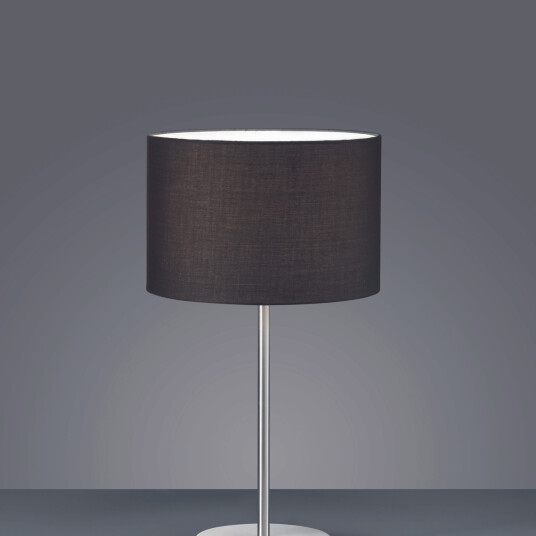 Trio Lighting Hotel bordlampe Nikkel