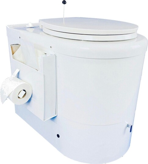 Holder for Forbrenningstoalett Purolett Plate Hvit