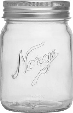 Hadeland Glassverk Norgesglasset 0,4l Med Skrulokk