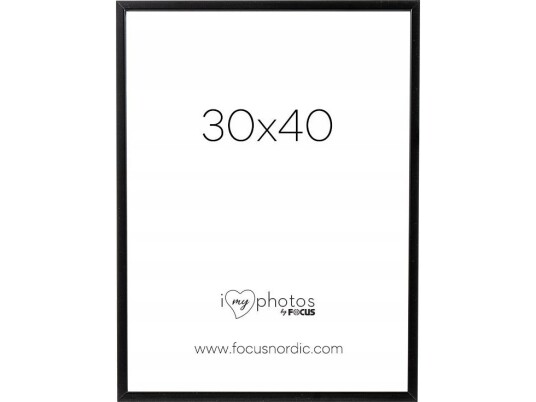 Ramka Focus Focus Rock Black 30X40