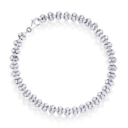 Pan Jewelry, Armbånd i 925 sølv med zirkonia
